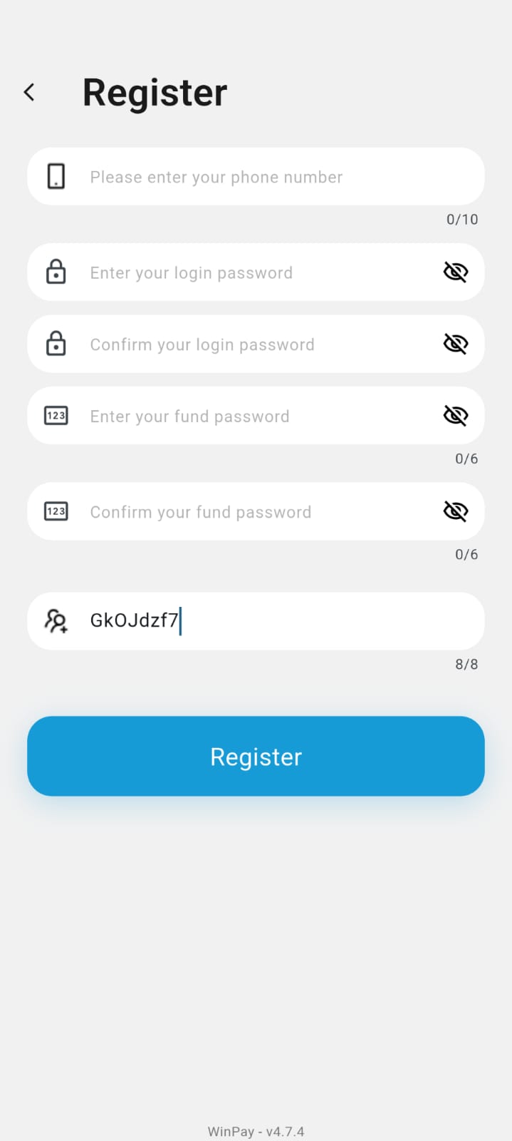 WinPay Register